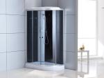 4mm Sliding Shower Pods Cabins 1200x850x2150mm Aluminum Frame
