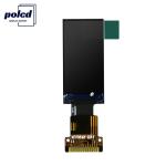 Polcd Black Tft Display 0.96 St7735S 80x160 Spi Touchscreen 400 Nit