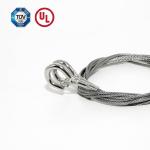 Brass Adjustable Snap Hook Cable Gripper Suspension Kit For Painting Hanging
