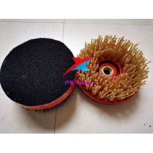 Wholesale Deri antika taş için 100mm elmas fırça from china suppliers