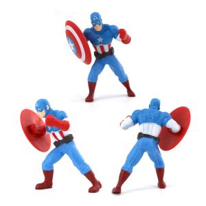 Wholesale Mini Figures Hero Toys 3D Print PVC Vinyl Toy Customized Logos from china suppliers