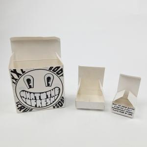 Wholesale Custom Glossy UV Matt Film White Cardboard Paper Box 400g For Cosmetic Sample Argan Oil from china suppliers