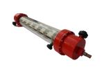 Onsite chlorination system titanium electrode for salt water electrolysis
