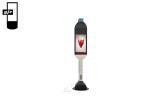 3000 Nits 55 Inch Floor Standing Lcd Advertising Display