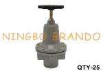 QTY-25 1'' 10 bar Air Compressor Pressure Regulator Valve With Pressure Gauge