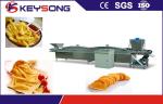 PLC Control Potato Chip Fryer Equipment , Snack Potato Chips Frying Machine