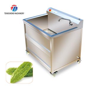 Wholesale 85KGIntelligent single cylinder vegetable washing machine Fruit chain cleaning equipment vegetable washing machine from china suppliers
