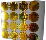 Laser Holographic Circle Stickers For 10ml Vial Box Sealing