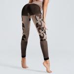 2019 Leopard Grain Seanmless Mesh Woman Fitness Yoga Leggings Or Top