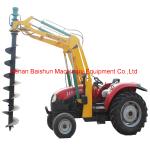 Leading pole erection machine & hole digger machine for Kenya market