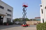 Manual Pushing Mobile Scissor Lift 9 Meters Height Hydraulic Lift Table 500Kg