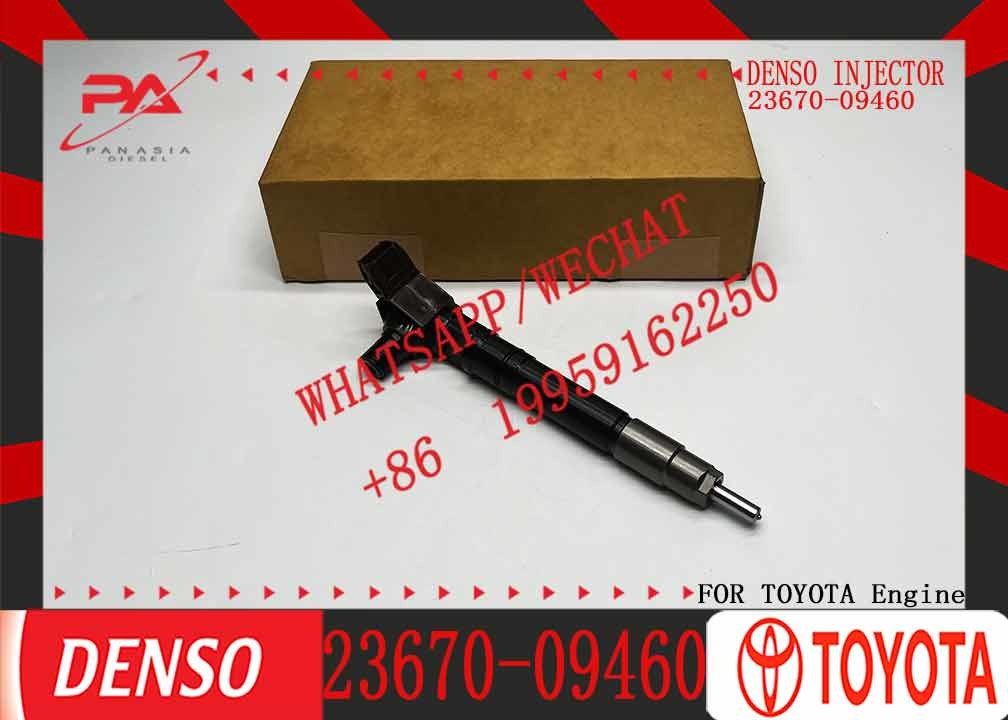 New Common Rail Fuel Injector 23670-0E060 23670-09470 23670-09460 23670-08020 295700-0550 23670-0E070 for Denso 1GD-FTV