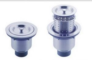Wholesale Plumbing Accessories Kitchen Sink Basket Strainer Drain Chrome Hardware  drain strainer from china suppliers