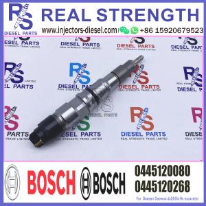 Wholesale Common Rail Diesel Engine Injector 0445120080 65.10401-7004A For DAEWOO DOOSAN from china suppliers