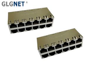 Wholesale Universal Rj45 POE Magjack UPOE+ 1000base T Connector 2x6 Ports Through Hole Mounting from china suppliers