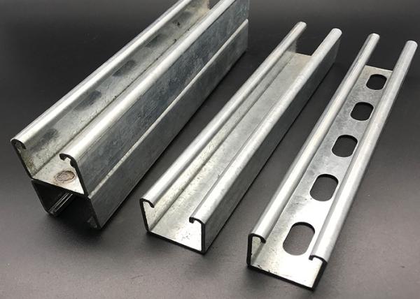 Manufacturer Electrical Galvanized Unistrut p1001 1-5/8'' Solid Slotted Double