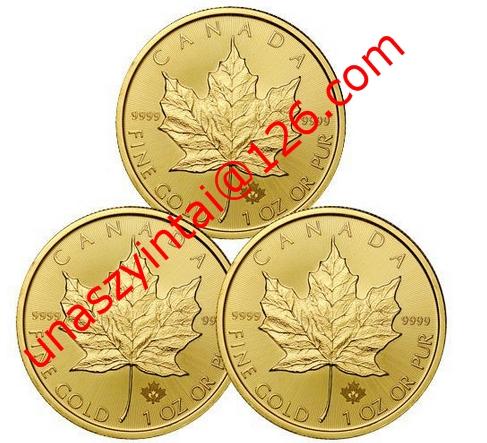 24k replica coin Canada Gold Maple Leaf gold coin
