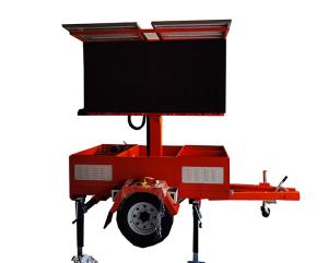 Wholesale Green Environmental Protection Solar Power Mobile Led Display Screen Trailer For Cultural Square from china suppliers