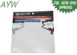 Clear PE Lined Pet Food Bag For Big Bass Live Fish Saltwater Lures Packaging