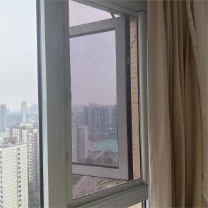 Wholesale Fiberglass Retractable Screen Window Insect Resistant Mesh Window Customizable Office Home from china suppliers