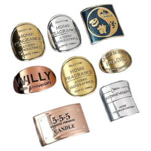 Wholesale Custom Textured Raised UV Copper Gold Foil Embossed Wine Sticker Label for Bottles from china suppliers
