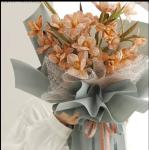 70-80gsm PP Plastic Film Flower Bouquet Wrapping Paper with Solid Color Printing