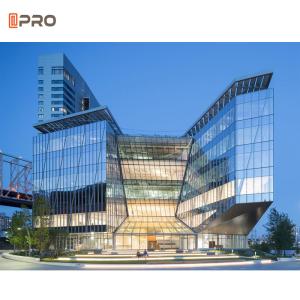 Wholesale heatproof Extrusion Aluminum Curtainwall Systems exterior Office Building Wall from china suppliers