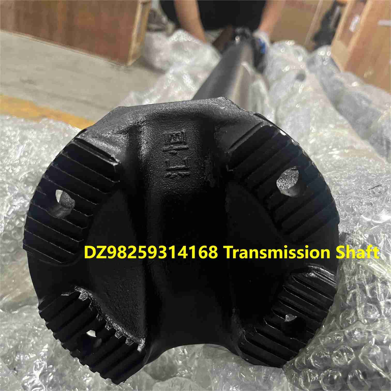 DZ98259314168 Propeller Transmission Shaft Shacman Truck Parts Telescopic Drive Shaft