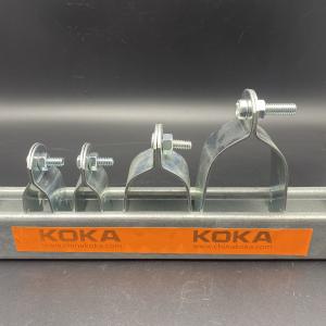 Wholesale HDG 3/4'' 1/2'' Thermostability Unistrut Cushion Clamps from china suppliers