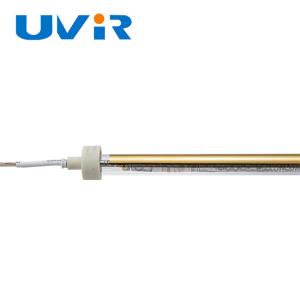 Wholesale Tungsten Filament IR Halogen Lamps SC05 Base With Gold Coating from china suppliers