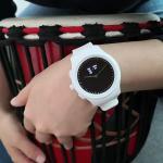 Quartz 0.49 Inches IP67 OLED Smart Watch ABS Body 40mAh Battery