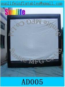 Wholesale inflatable air constant movie projector screen AD005 from china suppliers