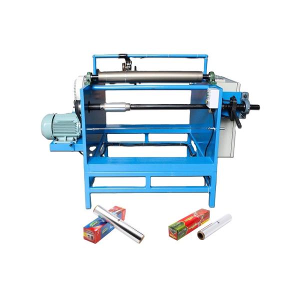 Hair Foil/Hookah Foil/Aluminum Foil Roll Slitter Rewinder Machine for 350 KG
