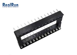 Wholesale 28P PA6T UL94V-0 Square Pin Header 2.54mm Dip 15.24 Row from china suppliers