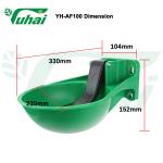 2.6L Livestock Water Bowl For Horse And Cow Animal Drinking Bowl