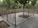 Iso 9001 Steel Picket Fence Wrought Picket Top Garden 6 Ft Tall Durable