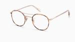 Round Non-Prescription Eyeglasses Pure Titanium Frame with Clear Lens Glasses