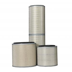 Wholesale Cylindrical Dust Collector Cartridge Filter HV Material 99.9% Efficiency from china suppliers