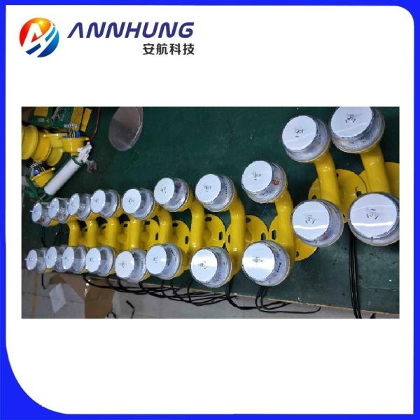 Red Double Obstruction Light / Led Aircraft Warning Lights For Tall Buildings