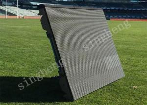 Wholesale P10 Football Stadium Perimeter LED Display Unique Tilt Angle Design Eye Catching from china suppliers