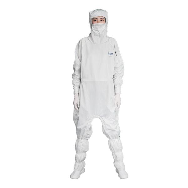 garments Washable ESD Cleanroom filament polyester thread Coverall Lint Free