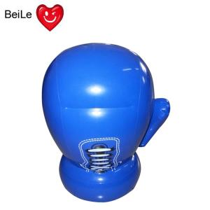 China Inflatable blue boxing glove for kids on sale