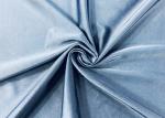 Stretchy Blue Haze Underwear Fabric / 200GSM 85% Polyester Spandex Material