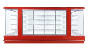 Wholesale Refrigerated Vertical Supermarket Multideck Open Chiller from china suppliers