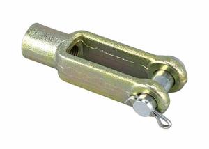 Wholesale Custom U Fork Control Cable Fittings Stainless Steel / Carbon Steel Material from china suppliers