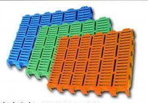 Wholesale Multi Colored Poultry Plastic Slats , PP Plastic Pig Flooring 400*600 600*600 from china suppliers
