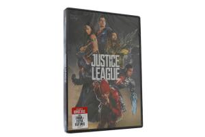 China New Released Justice League DVD Movie Action Adventure Fantasy Science Fiction Movie Film Series DVD on sale