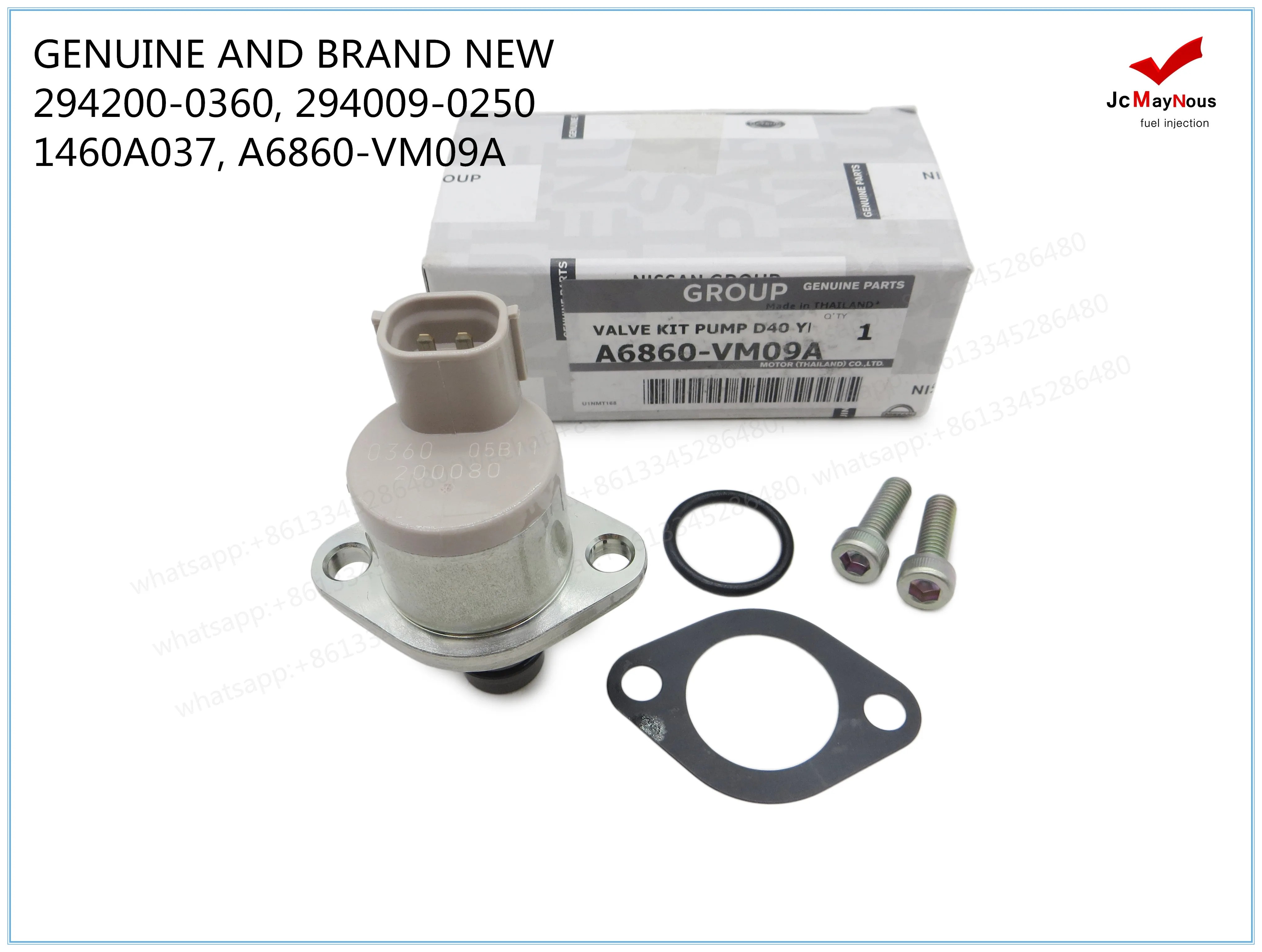 GENUINE AND BRAND NEW FUEL PUMP SUCTION CONTROL VALVE 294200-0360, 294009-0250, 1460A037, A6860-VM09A