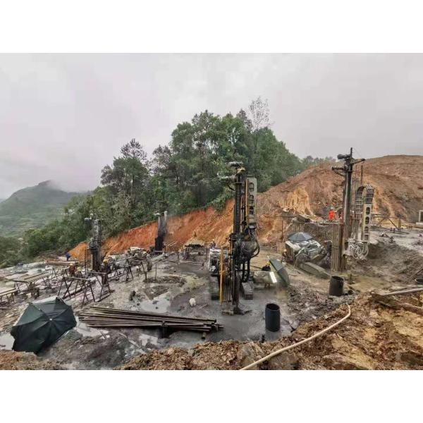 Diesel Engine Micropile Drill Rig With Stable And Reliable Work BHD - 260