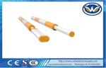 Anti Smashing Round Shape Barrier Arm For Safety Boom Barrier Gate / Vehicle